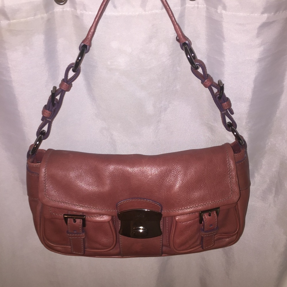 authentic PRADA doe leather HOBO purse $1800 - Picture 2 of 15